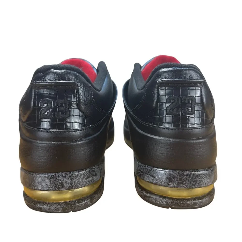 Nike Air Jordan Nu Retro 1 Low Black Red Laser Men Size 13 317770-002